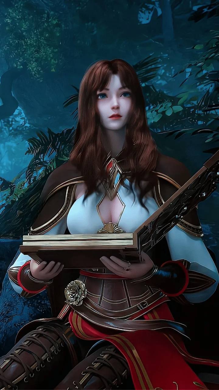 但是直到她
